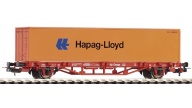 Piko 57700- Carro pianale con container Hapag-Lloyd
