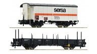 Roco 77043 - Convoglio lavori ferroviari Sersa