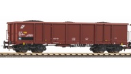Piko 58287 - Carro merce FS castano a sponde alte - Trasporto Carbone